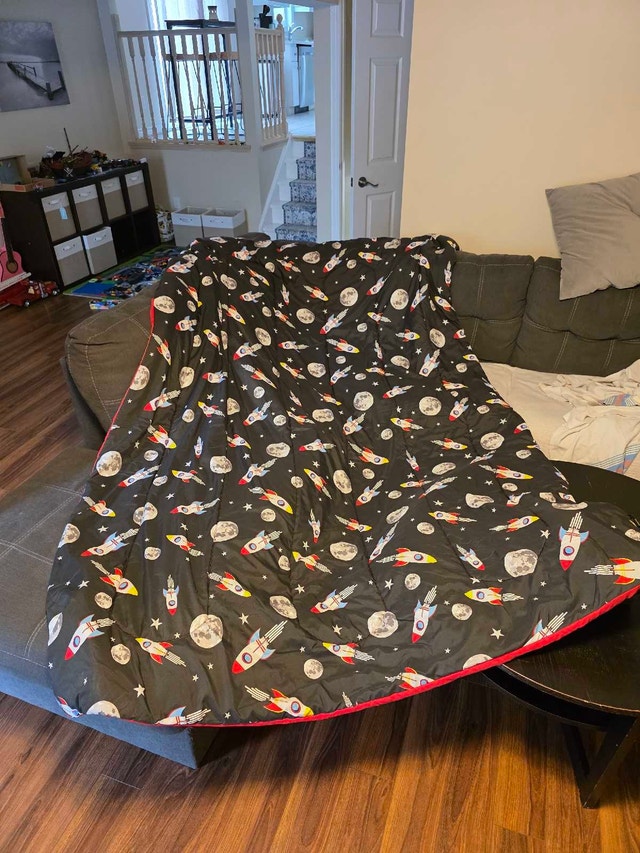 Kids Twin Size Space Comforter - photo 2