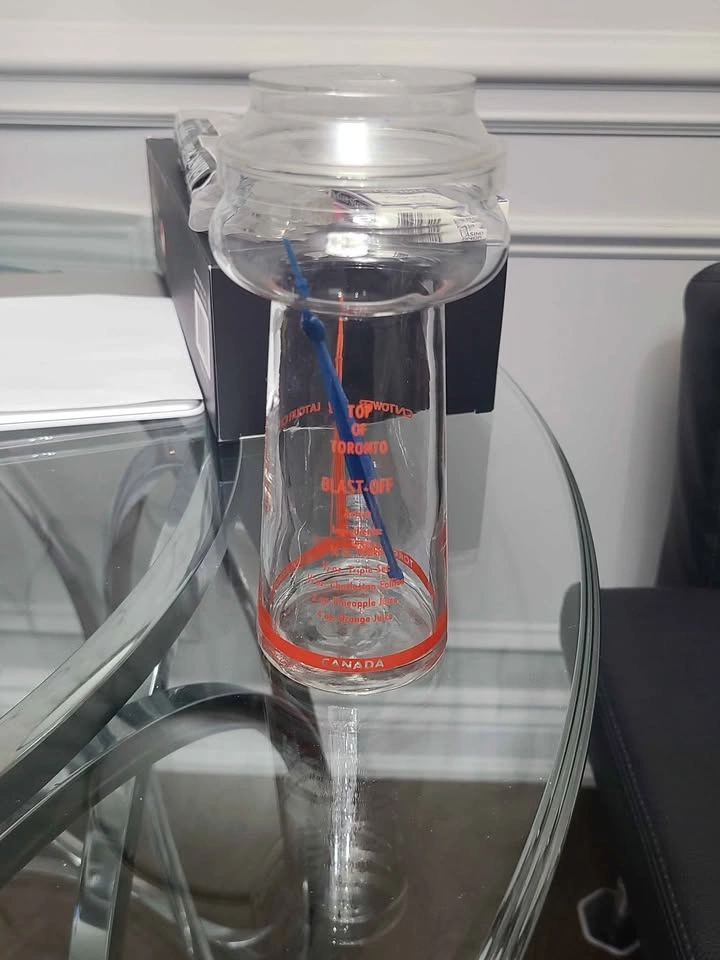 Vintage CN Tower Top of Toronto Blast-Off Souvenir Cocktail Glas - photo 2