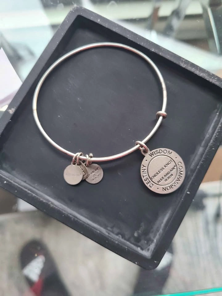 Alex and Ani Endless Knot Bangle Bracelet - photo 2