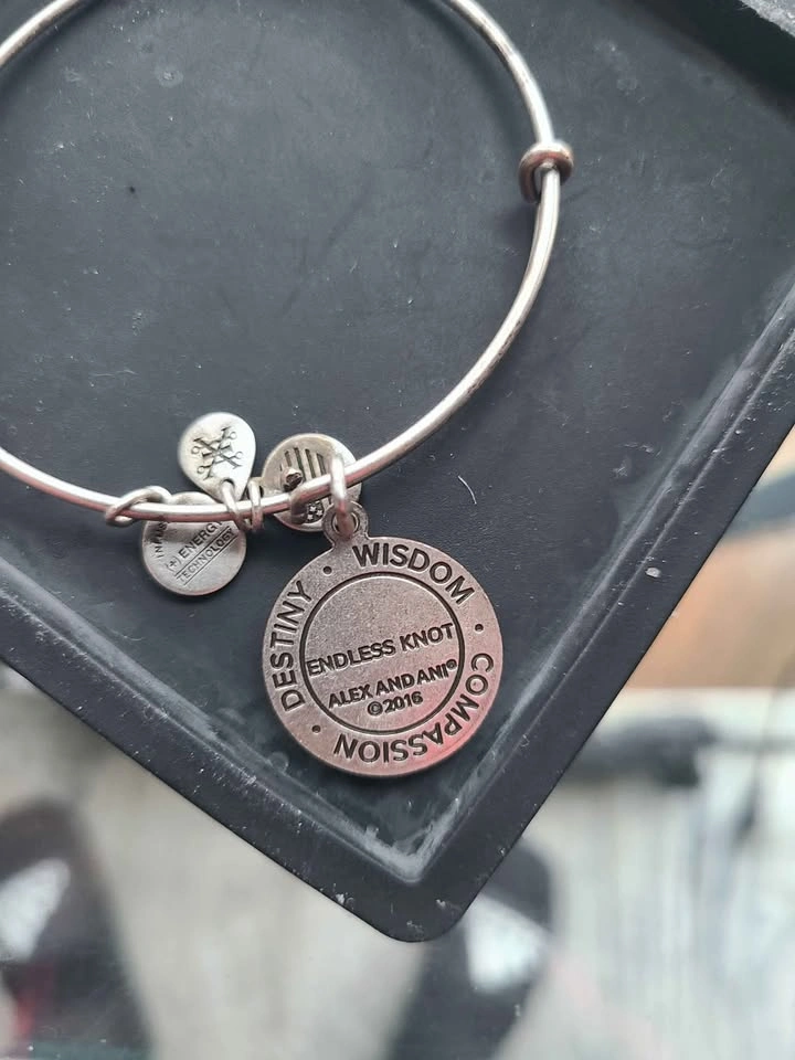 Alex and Ani Endless Knot Bangle Bracelet - photo 3