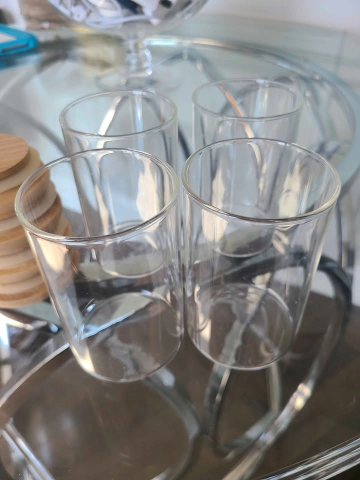 Set of 4 Glass Storage Jars with Bamboo Lids - photo 5