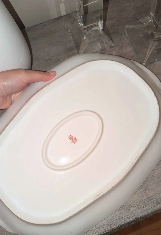 Antique Limoges France Porcelain Serving Platter – Elite Mark image indicator(3)