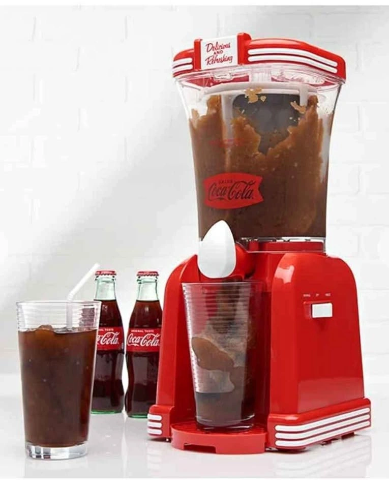 Nostalgia Coca-Cola Frozen Slushie (beverage) Machine