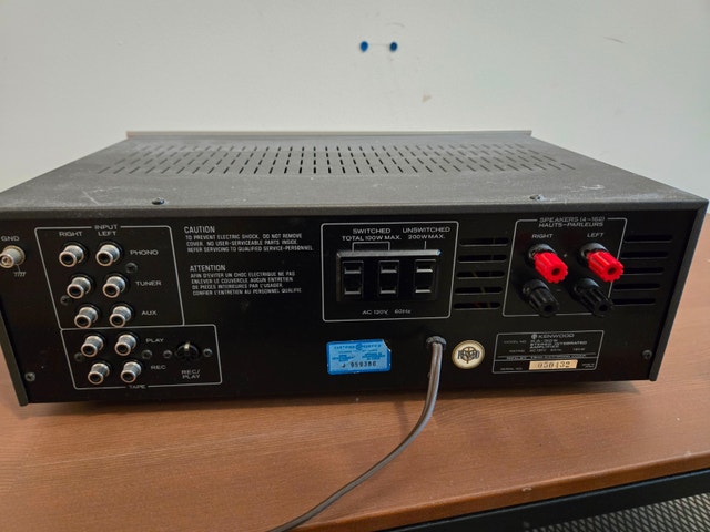 Vintage Kenwood KA-305 Stereo Amplifier - photo 2