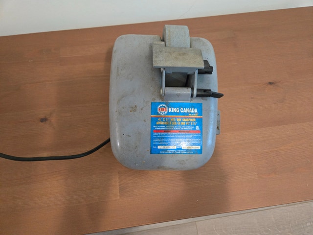 King Canada Wet/Dry Sharpener – Great for Knives & Tools