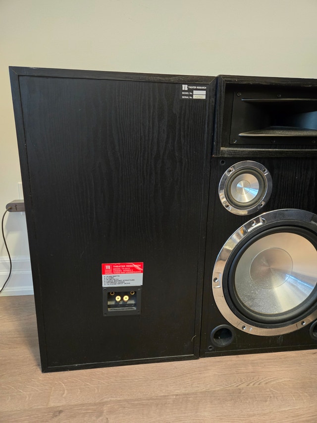 Theater Research TR-0212 Cinema series ll 3-Way Speakers - photo 2