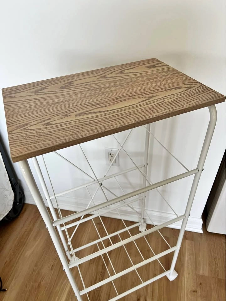 4-Tier Rolling Utility Cart