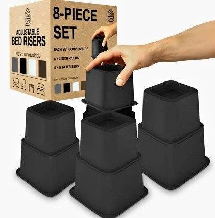 Heavy Duty Adjustable Bed Risers