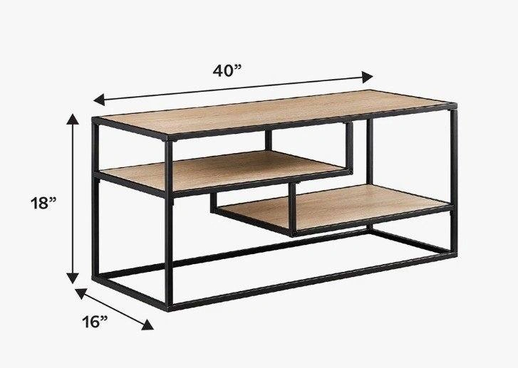 Open Storage TV Stand - photo 2