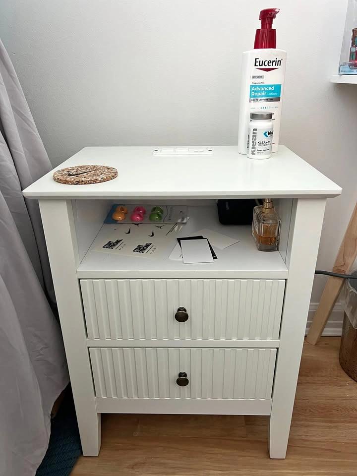 Nightstand with Charging Port