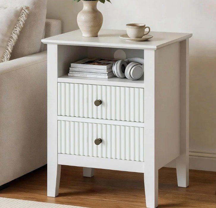 Nightstand with Charging Port - photo 2