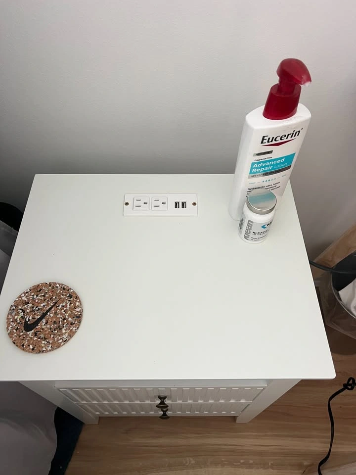 Nightstand with Charging Port - photo 4