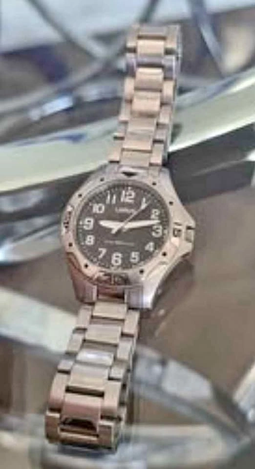 Lorus Sports Watch mid size Silver Tone Stainless Steel