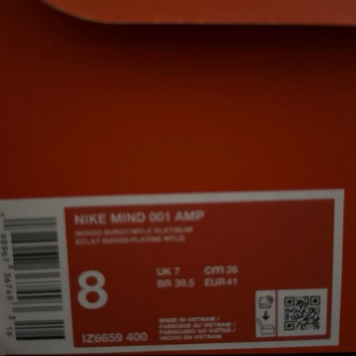 Nike Mind 001 Indigo Burst Size 8 Men - photo 3
