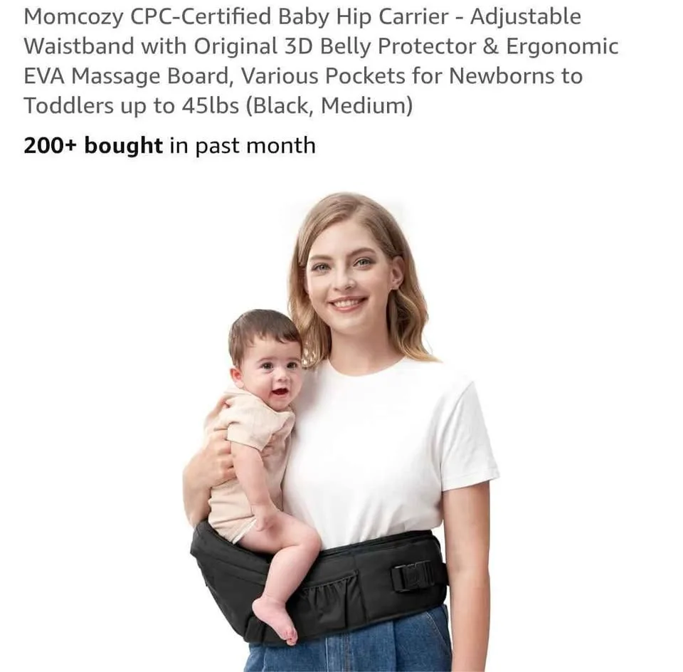 Momcozy Baby hip carier image indicator(4)