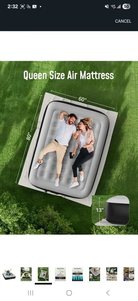 QUEEN SIZE AIR MATTRESS image indicator(2)