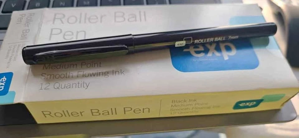Corporate Express Roller Ball Pens, 12-Pack
