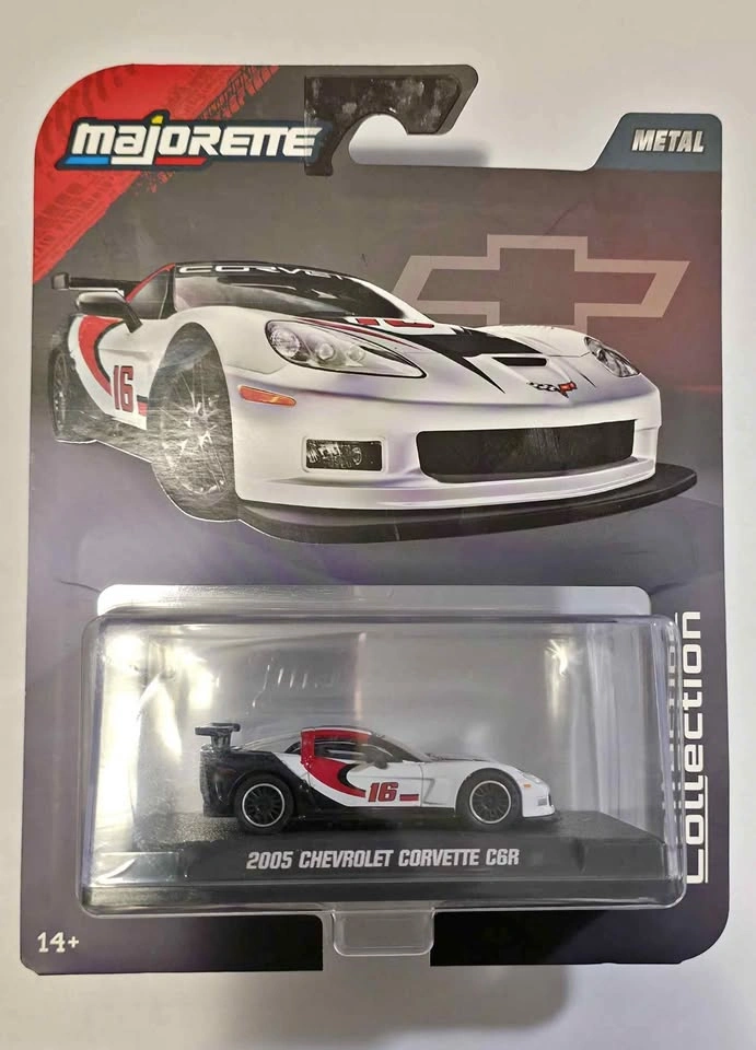 Majorette 2005 Chevrolet Corvette C6R 1:64 Diecast Car