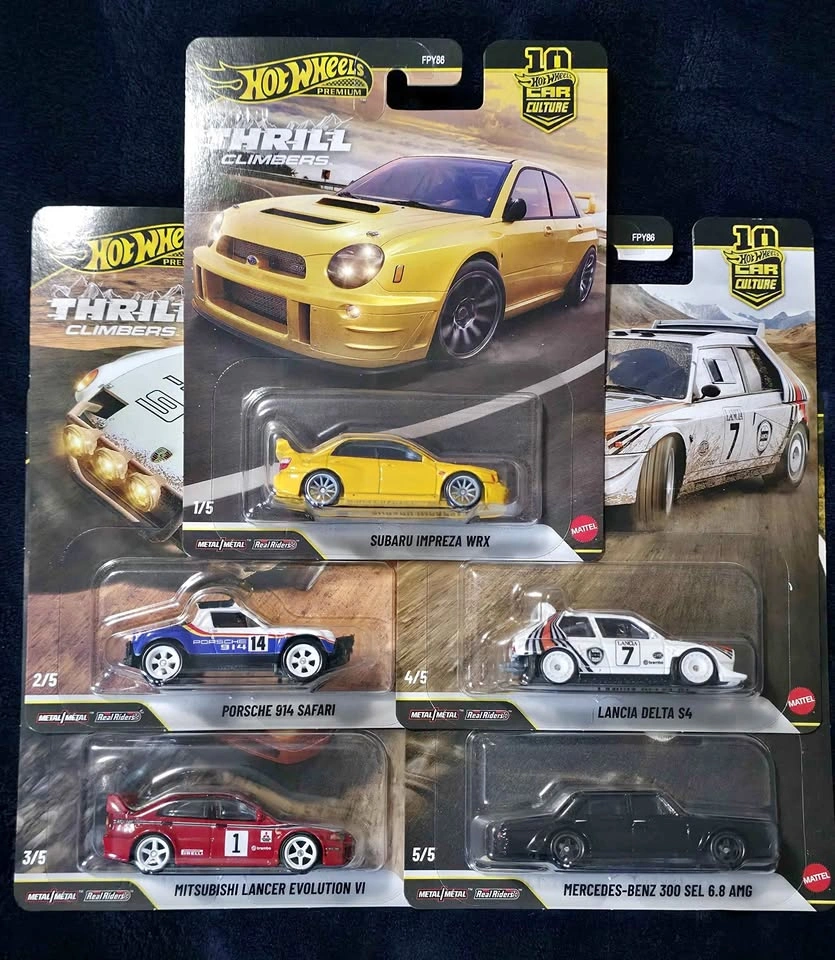 Hot Wheels Car Culture Thrill Climbers Set