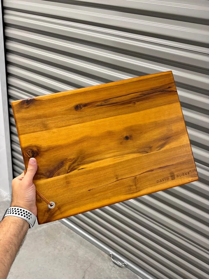 6 Hardwood boards gently used. Food safe