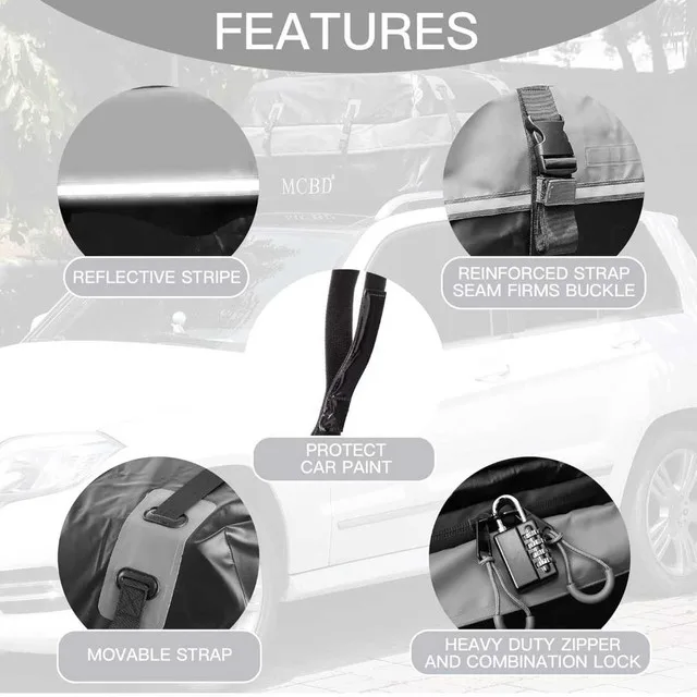 Universal Rooftop Cargo Carier 26 cubic ft. image indicator(3)