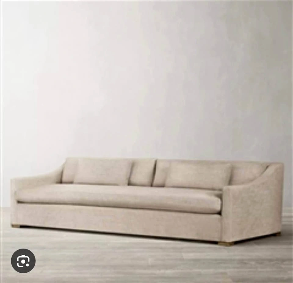 Restoration Hardware Belgian Classic Slope Arm Sofa