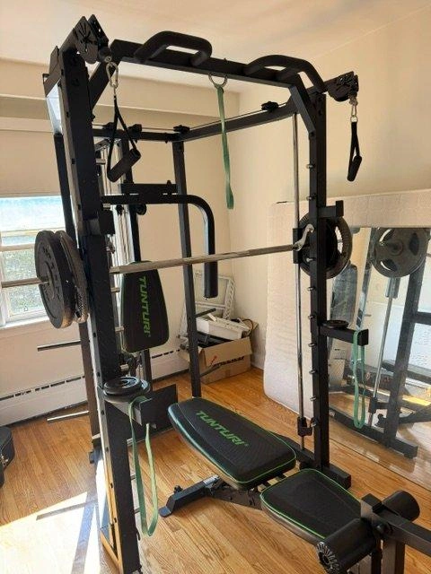 Tunturi SM80 Smith Machine & Cable System Home Gym - photo 2