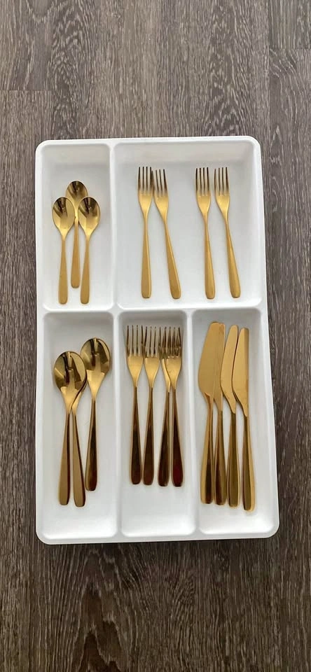 Gold Stainless Steel Flatware Set