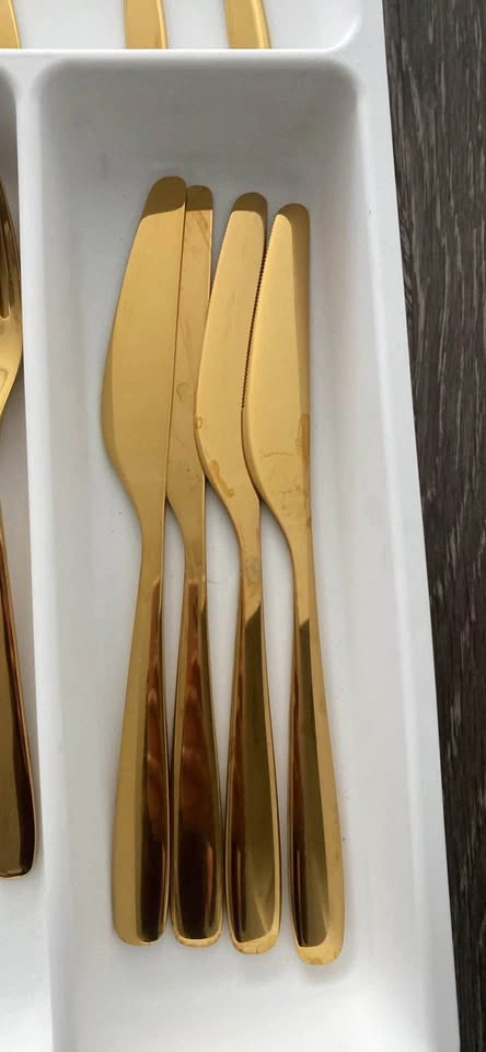 Gold Stainless Steel Flatware Set - photo 2