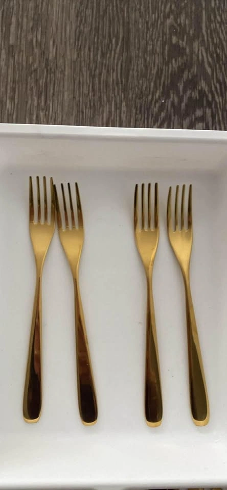 Gold Stainless Steel Flatware Set - photo 5
