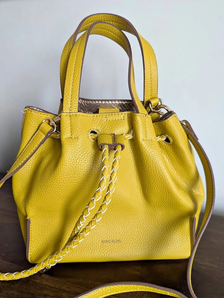 Anne Klein Mustard Yellow Handbag