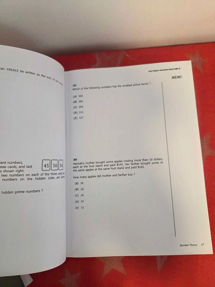 AMC 8 Math Question Bank By Kay, Set of 4 - photo 5