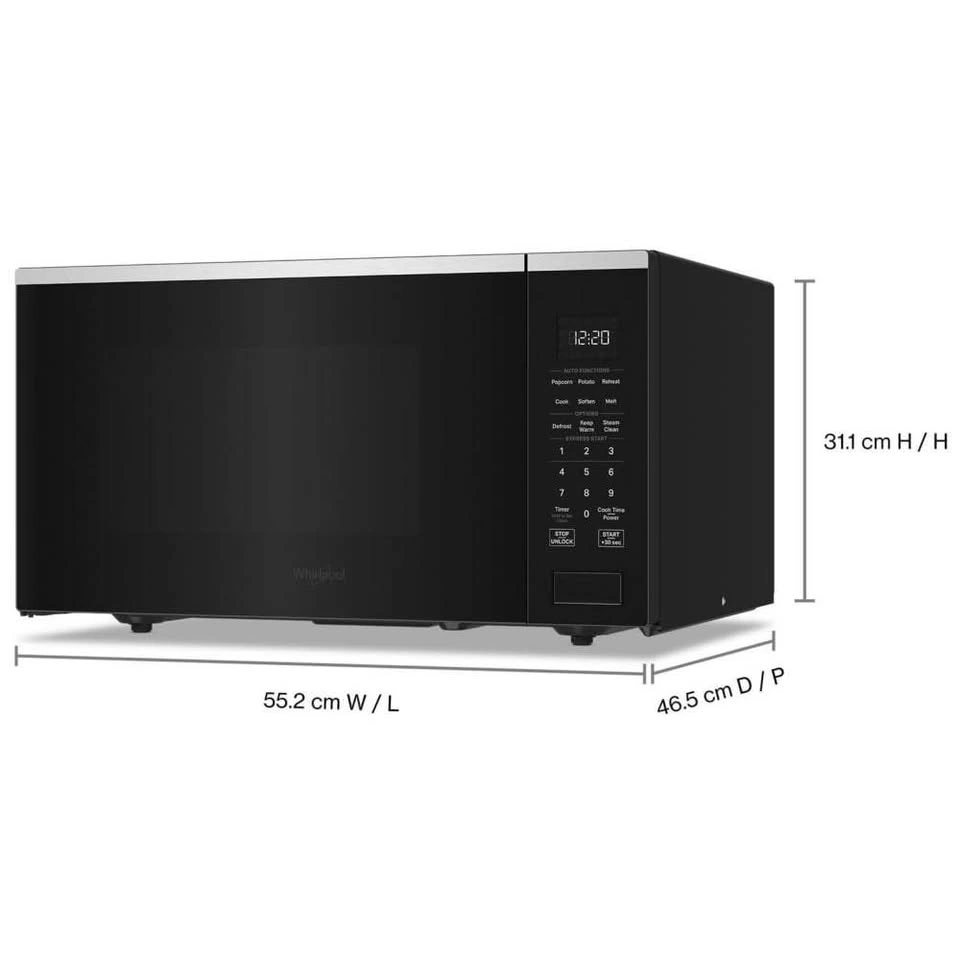 NEW Whirlpool 1.6 Cu. Ft. Countertop Microwave (YWMCS7022SZ) - photo 4
