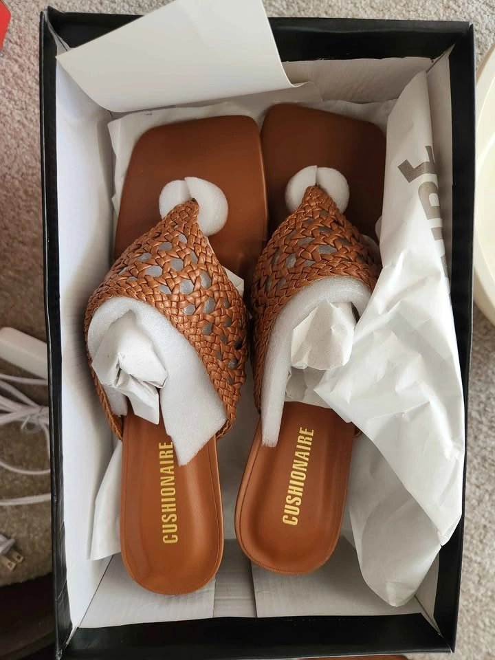 Cushionaire Sprite Braided Thong Sandals - photo 4