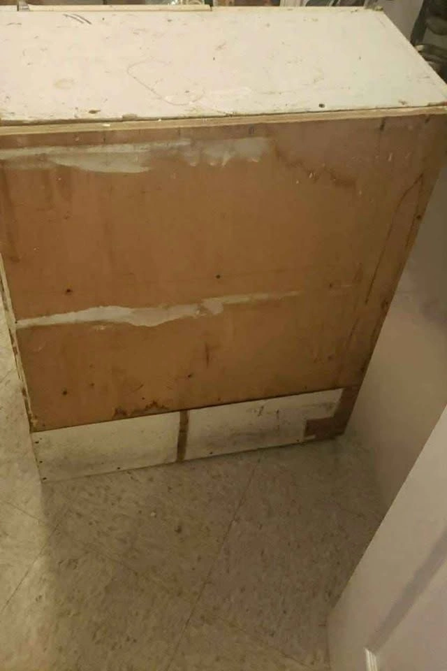 Small White Two-Door Storage Cabinet - photo 3