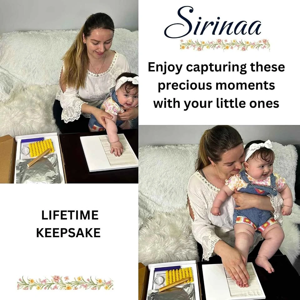 Baby / Pet Handprint and Footprint Keepsake Kit