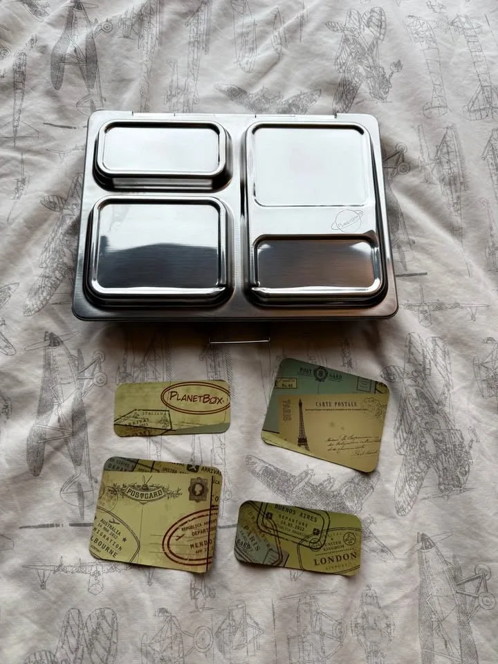 PlanetBox Launch Stainless Steel Lunchbox Kit (Brand New Conditi - photo 5