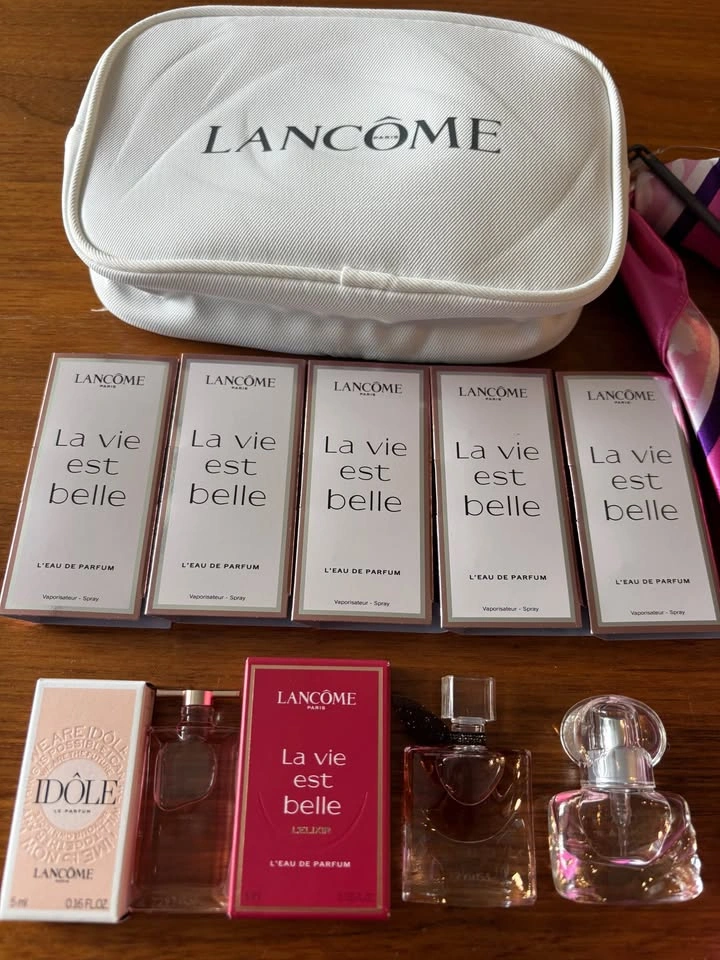 Mini Perfume Bundle - Lancôme & Estée Lauder with Bag - photo 2