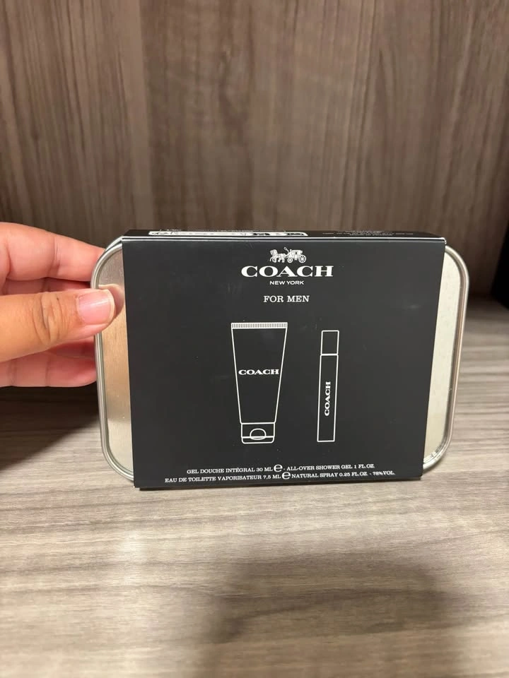 Coach For Men EDT Gift Set 7.5ml + Shower Gel 30ml BNIB - photo 4