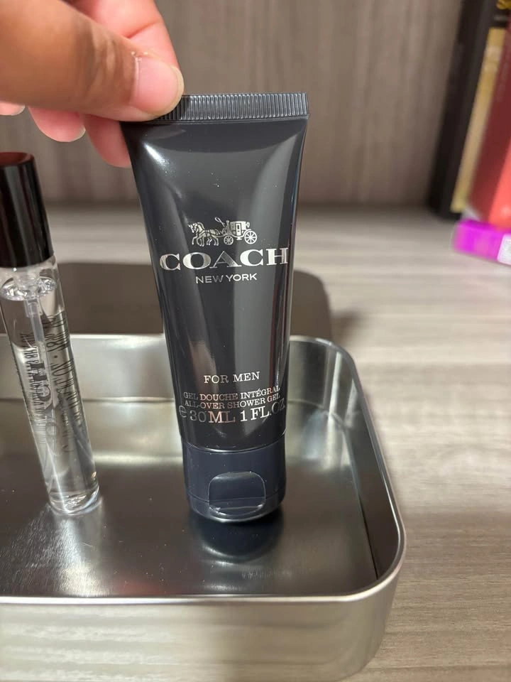 Coach For Men EDT Gift Set 7.5ml + Shower Gel 30ml BNIB - photo 5