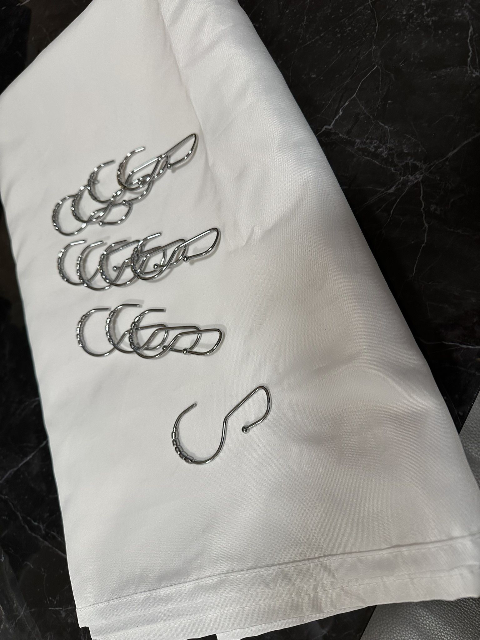 Shower Rod, Rings, and Outer Curtain (1 week) - photo 5