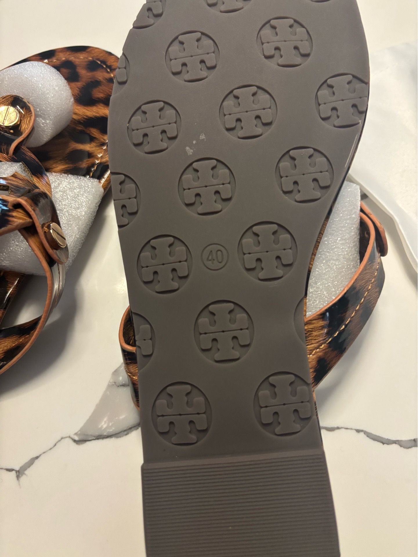 Cheetah print Tory Burch sandals - photo 3