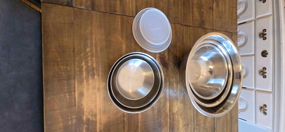 15" Stainless Steel Wok + Bowls - photo 5