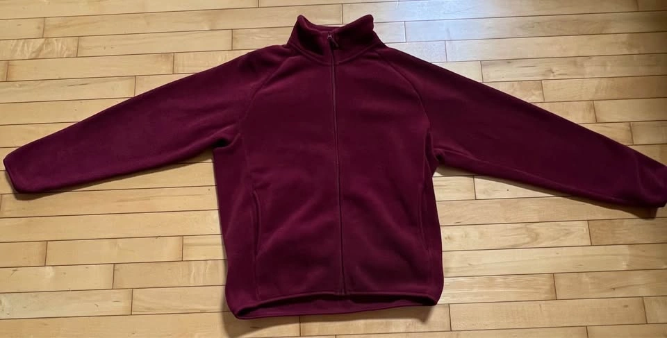 Maroon Uniqlo Burgundy Fleece - photo 2