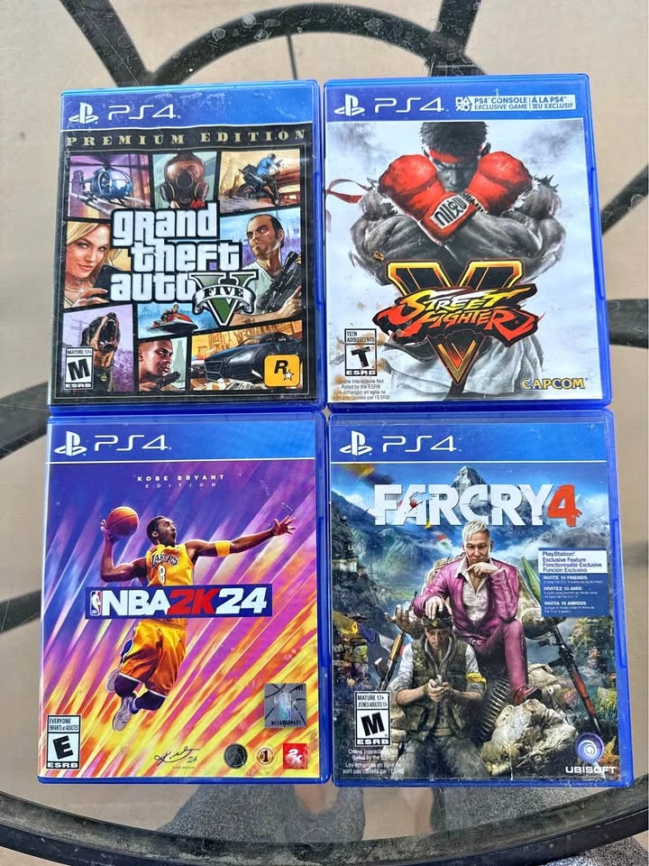 PS4 video games