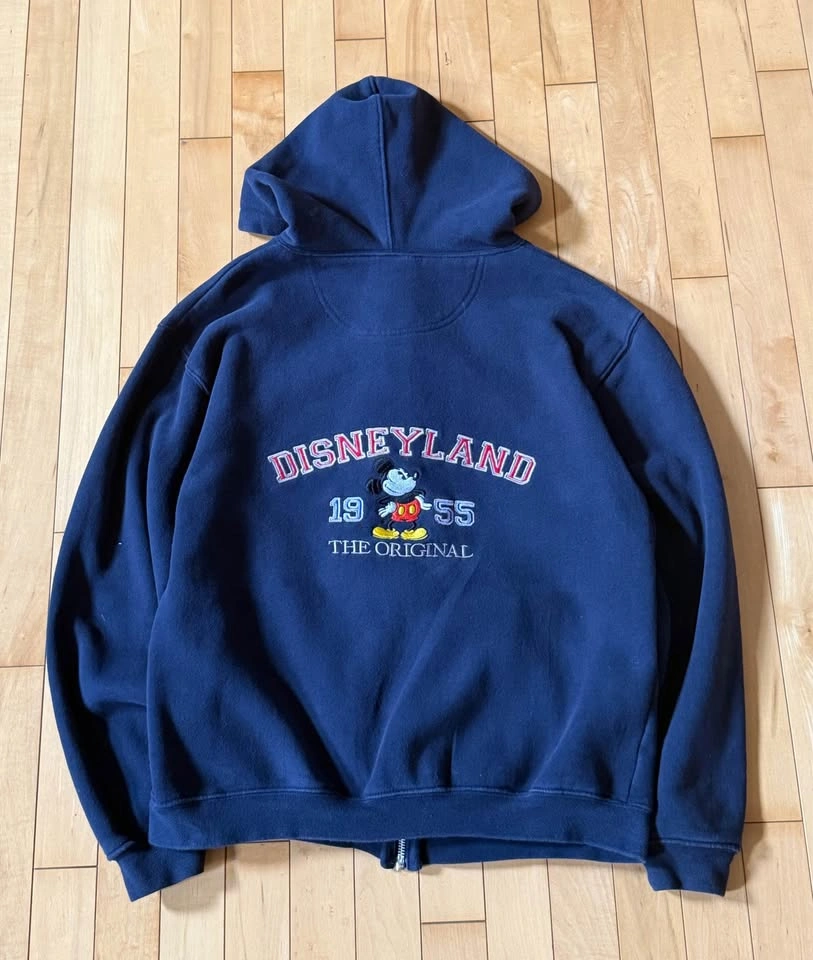 Navy Blue Vintage Hoodie - photo 3