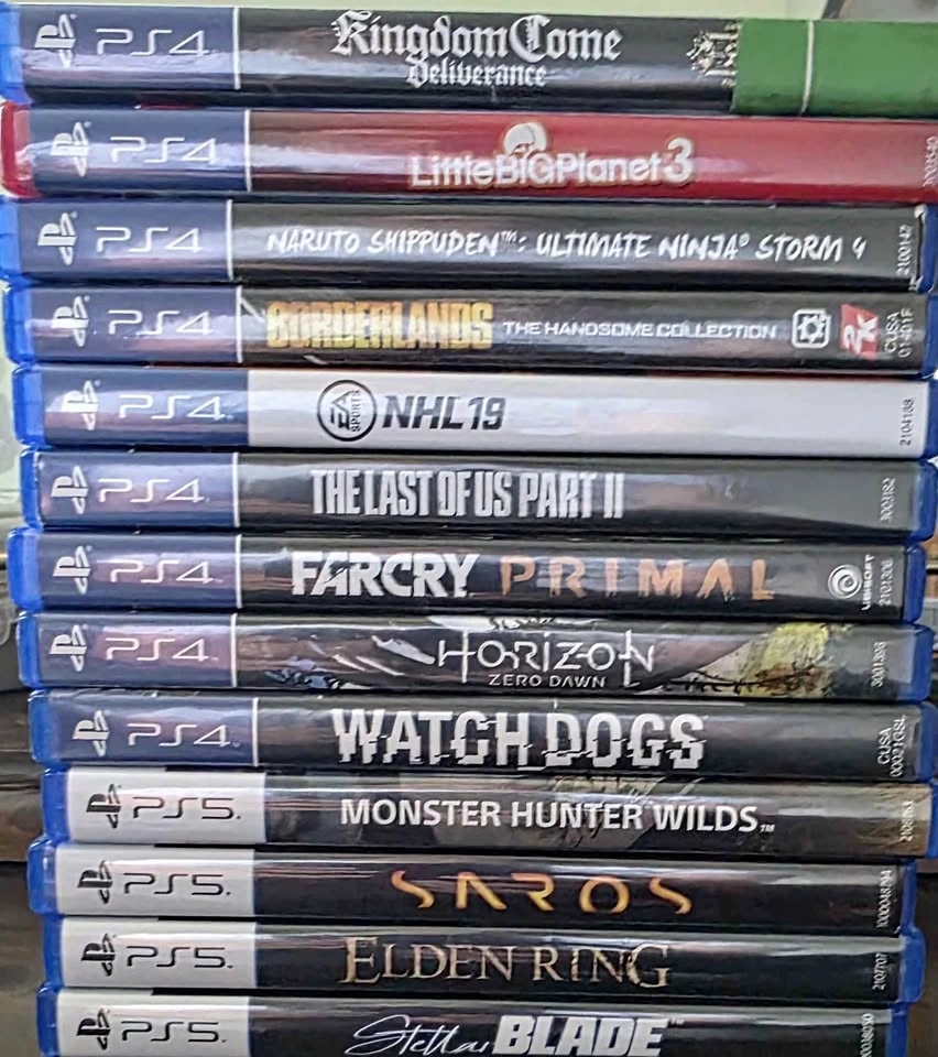 Ps4/Ps5/Nintendo switch games