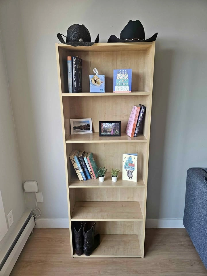 Wooden Shelving Unit