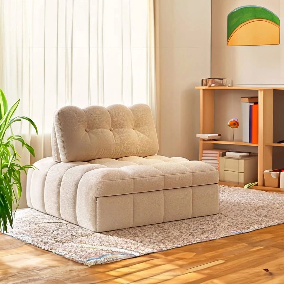 SOB022 A1380 Elegant Cream Cloud Sofa From $280