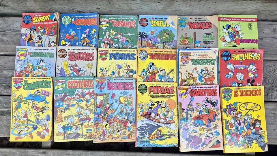 Vintage Disney Comic Book Collection - Tio Patinhas & Almanaque
